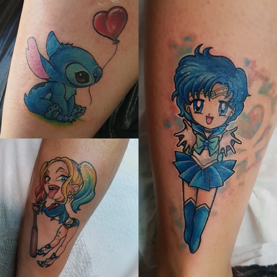 tatuaggi figurativi cartoon decimomannu